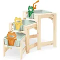 Pinolino 3-tlg. Wasserspieltisch-Set Frolino 3 Spieltische - Braun