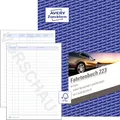 Fahrtenbuch A5, 40 Bl, km-Nachweis m. Jahresabrechnung