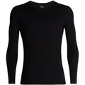 Icebreaker Herren 260 Merino Tech Langarmshirt - XL - Schwarz