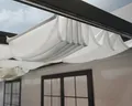 Palram-Canopia Seilspannmarkise - Beschattungsset für Terrassenüberdachung Stock