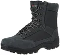 Mil-Tec Tactical Boot mit YKK® Zipper • Militärstiefel Herren • Als Outdoor Boot, Arbeitsstiefel, Wanderstiefel, Einsatzstiefel • Atmungsaktiv & angenehmer Komfort • Urban Grey, Größe: EU 45