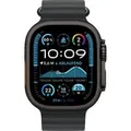 Watch Ultra 2, Smartwatch schwarz, 49 mm, Ocean Armband schwarz, Titangehäuse, Cellular