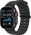 Apple Watch Ultra 2 GPS + Cellular 49mm Black Titanium Case mit Black Ocean Band (MX4P3FD/A)