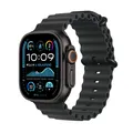 Apple Watch Ultra 2 Titanium Cellular 49mm Schwarz (Ocean Armband schwarz) MX4P3FD/A