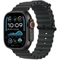 Apple Watch Ultra 2 LTE 49mm Schwarzes Titan-Gehäuse mit Ocean Band (Einheitsgröße) – Schwarz - Neu mit 19% MwSt / OVP