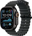 Apple Watch Ultra 2 (2024) GPS + Cellular 49mm Titangehäuse Ocean Band Schwarz
