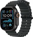 Apple Watch Ultra 2 (2024) Titan Schwarz Ocean Armband Schwarz  Cellular 49mm