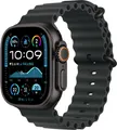 Apple Watch Ultra 2 (2024) Titan Schwarz Ocean Armband Schwarz✅NEU✅OVP✅