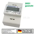 Drehstromzähler 230/400V geeicht 2021 S0-Schnittstelle mit 1000imp