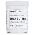Sheabutter kaltgepresst und unraffiniert 500g - 100% reine Pflege oder perfekte Basis für hochwertige Pflegeprodukte von wesentlich.