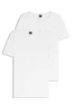 BOSS Herren V-Neck T-Shirt, 2er Pack Modern, White, XL