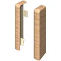 Egger Holzwerkstoffe Sockelleistenendstück Endstück, Braun, Buche, Kunststoff, 2.2x5.9x2.2 cm, Teppiche & Böden, Bodenbeläge, Bodenzubehör, Sockelleisten
