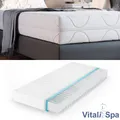Kaltschaum Matratze 7 Zonen90x200 cm H2 Marken Schaumkern 20 cm VitaliSpa®