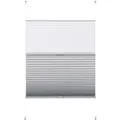 Gardinia Easy Fix Plissee Tag und Nacht Weiß 100 cm x 130 cm