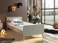 Vipack: Einzelbett "BILLY" 90 x 200 mit Lattenrost - Kinderbett  - Olive Grün