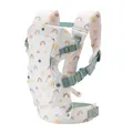 Infantino Flip 4-in-1 Convertible Babytrage von 3,6 bis 14,5 kg, Rainbow