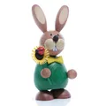 Osterartikel Osterhase mit Sonnenblume HxB 12x5,5cm NEU Osterdeko Osterhase