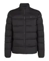 Tommy Hilfiger Winter-Steppjacke Stand Collar Mid Weight - schwarz Herren, Größe: M