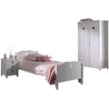 58aufmkessel Kinderzimmer, Weiß, Holzwerkstoff, 300x80x100 cm, Kinder- & Jugendzimmer, Jugendmöbel, Komplette Kinder- & Jugendzimmer