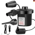 Elektrische Luftpumpe,Jsdoin Luftpumpe für luftmatratze, 2 in 1 Inflate und