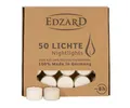 Teelicht Nightlights 50er Box transparente Hülle Brenndauer ca. 8 Std.