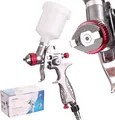 Auarita HVLP Mini Spritzpistole H-887, 0,8 mm Düse, 125 ml Fassungsvermögen