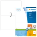 HERMA 4628 Versandetiketten, 200 Blatt, 210 x 148 mm, 2 pro A4 Bogen, 400 Stück,