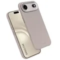 Decoded Lederhülle für iPhone 17 Air, Premium ECCO Leder, MagSafe Kompatibel, Vollständiger Kameraschutz, Metalltasten, Stoßfest, Kratzfest, Glas Kamera Taste, Beige