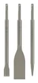 Bosch Pro SDS plus-5C Meißelset, 0/40/20 x 250/260/250 mm, 3-teilig - 2607019159 (3 Teile)