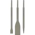 Bosch PRO SDS plus-5C Meißel-Set, Spitzmeißel 250, Fliesenmeißel, Spatmeißel, 3-tlg Paketinhalt: 3-tlg