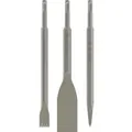 Longlife Meißelset 3-teilig Spitz, Flach Und Spaten - Sds-plus - 2607019159 - Bosch