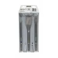 Bosch Meißel Set SDS-plus 3tlg. ( 2607019159 ) Flach / Spitz / Fließe Long Life