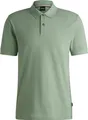 Bonneterie Pallas Poloshirt grün einfarbig