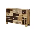 Sideboard  Delhi , holzfarben , Maße (cm): B: 114 H: 80 T: 39.0
