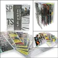 SAFE 7927 Sammelalbum für Autogrammkarten 4 Ring 20 Hüllen für 160 Karten