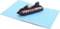 Cruise Schiff 3D Pop-Up Karte – Handgefertigt Nautisch Urlaub,Voyage,Urlaub Gruß