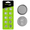 10er Multipack Green Cell Knopfzelle CR1620 3 V 10 St. 70 mAh Lithium CR1620