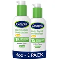 Cetaphil Fragrance Free Daily Facial Moisturizer, SPF 15, 4-Ounce Bottles (Pack of 2) by Cetaphil