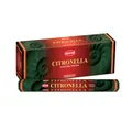 HEM 120 Räucherstäbchen [ Citronelle ] handgerollte Räucherstäbchen aus Indien