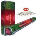 Precious CITRONELLA von HEM BIG PACK 6x 20 RäucherSTÄBCHEN Original Incense