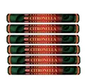 HEM 120 Räucherstäbchen [ CITRONELLE ] handgerollte Räucherstäbchen aus Indien