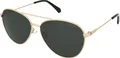 POLAROID PLD 4142/G/S/X PEF GOLD GREEN 60/14/145 Uni Sonnenbrillen