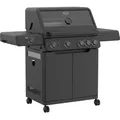 Rösle Gasgrill Allflame Hero 4 Alu, Eisen, Stahl & Metall Schwarz