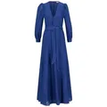IVY & OAK Abendkleid Damen Kleid NICOLIN (1-tlg) blau 34