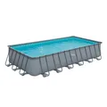 Summer Waves Elite Frame Pool Anthrazit 835,6x472,4x132 cm | Aufstellpool rechte