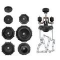 SW-STAHL 01499L Adaptersatz für Ausgleichsbehälter, 8-teilig