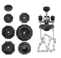 Adaptersatz für Ausgleichsbehälter, 8-teilig für Bremsenentlüftergerät 01498L