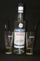 1 Flasche Ramazzotti 1815 Sambuca + 2 Gläser mit Stirrer Party Set Likör Anis V
