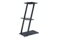 en.casa Standregal, »Rollag« Beistellregal aus Metall 72x40x25cm Schwarz
