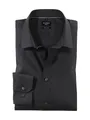 OLYMP Herren Businesshemd Langarm No.Six,Einfarbig,super Slim,Urban Kent,schwarz 68,44